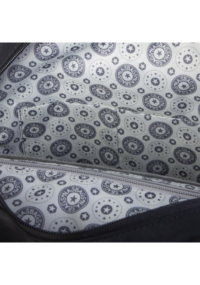 Nas Bag Unisex Büyük Boy Su Geçirmez Çok Gözlü Extra Hafif Sportif Sırt Çantası Siyah