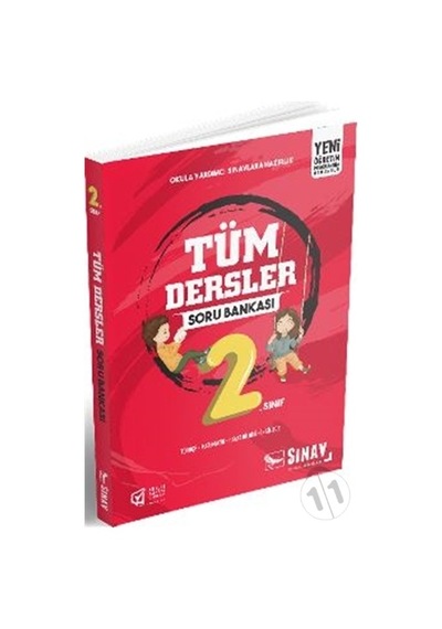 2. Sınıf Tüm Dersler Soru Bankası Sınav Dergisi  Yayınları