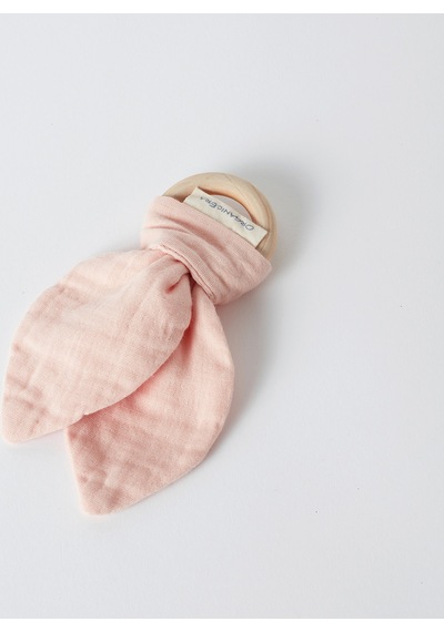 Organicera Muslin Diş Kaşıyıcı Pembe Çok Renkli