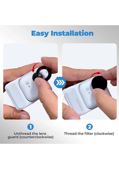 Freewell Insta360 Go Ultra Black Glow Mist 1/4 Filter