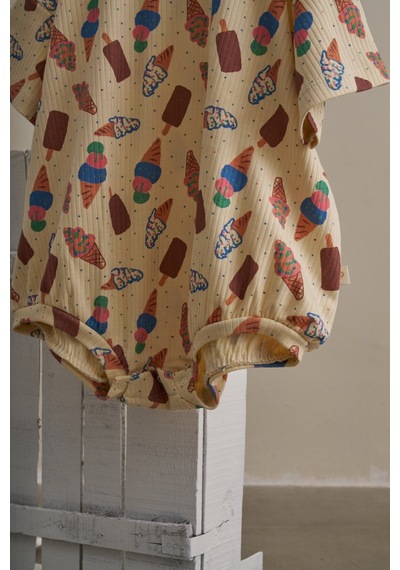 Oh La La Koala Krem Comfy Cubs Serisi Oversize Tulum