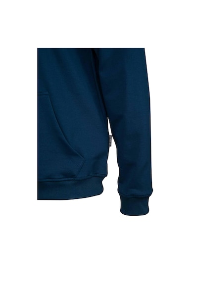 2as Oliver Erkek Kapşonlu Sıfır Yaka Sweatshirt Lacivert 001