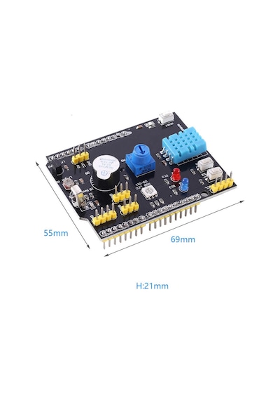 Arduino Sensör Shield Çok Fonksiyonlu Sensör Kartı Dht11 Lm35 Ldr