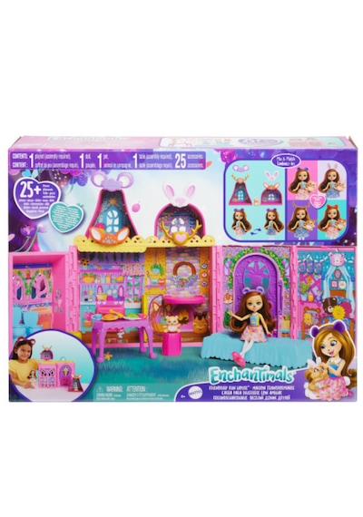 Enchantimals Ana Karakter Bebekler Evi HXL53