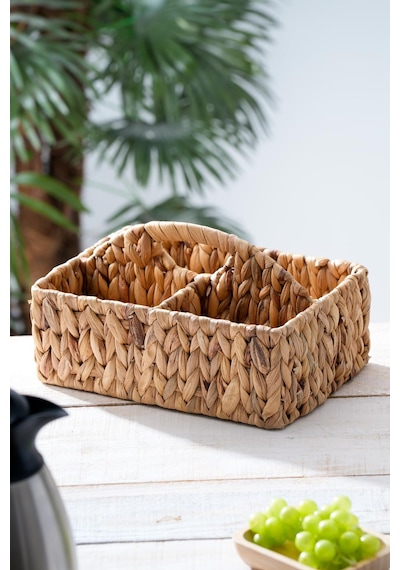 Acar Wicker Hasır Kaşıklık Düzenleyici - 30 Cm