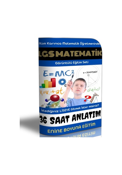 Enine Boyuna LGS Görüntülü Matematik Eğitim Seti 38 Saat Özel An