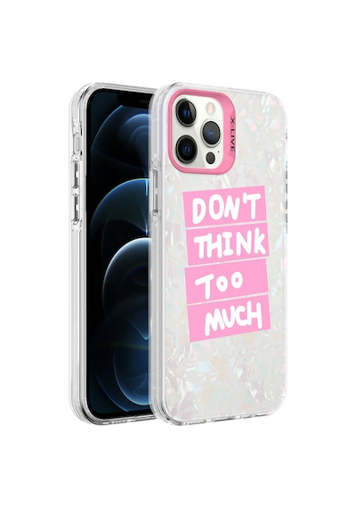 Apple Uyumlu iPhone 12 Pro Max Uyumlu Mermer Desenli Zore Marbello Kılıf-pembe Pembe -