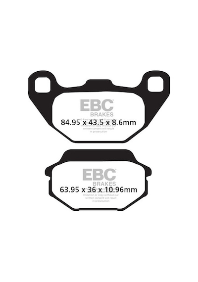 Kymco People 125 Ebc Arka Fren Balatası Sfa305