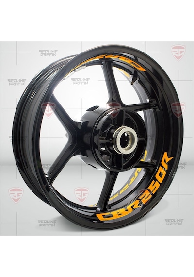 CBR 250R Turuncu Jant Şerit