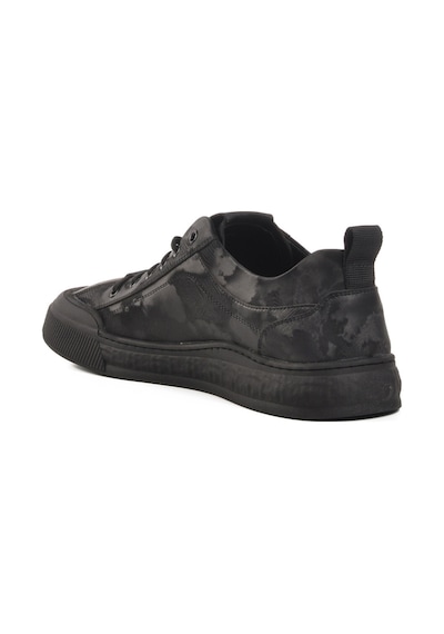 Siyah Hafif Esnek Erkek Sneaker 25y510-13 M Kömür Çok Renkli