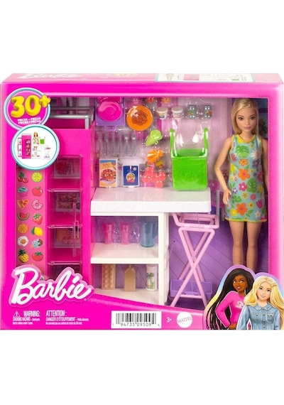 Barbie Mini Büfe Oyun Seti HJV38