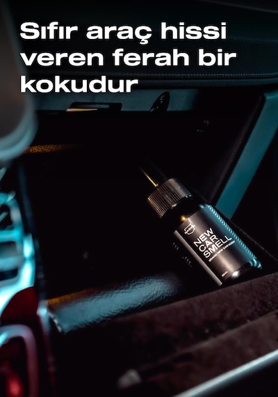 Nasiol New Car Smell Yeni Araç Kokusu-Araç içi Koku -50ml-Ferahlatıcı Oto Kokusu/Parfümü
