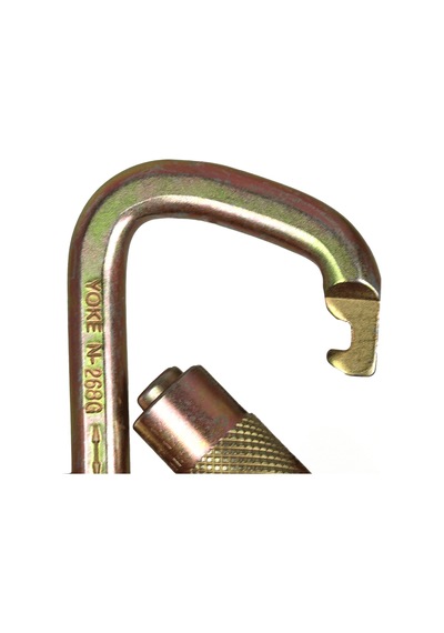 Yoke Çelik Karabina Sarı Galvaniz N-268g-26560