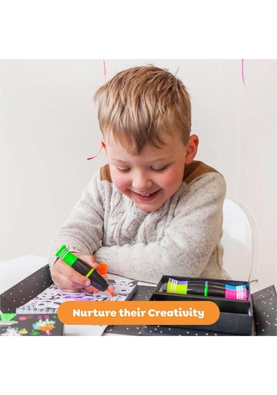 Tiger Tribe Neon Boyama Seti/outer Space - Neon Colouring Set