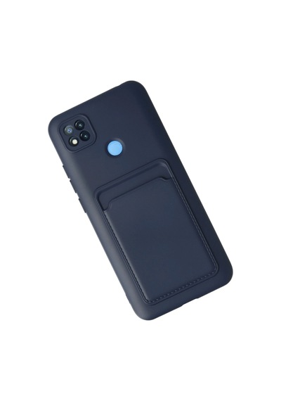 Hnrlıshp Newface Xiaomi Redmi 9c Kılıf Kelvin Kartvizitli Silikon - Lacivert