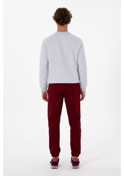 U.S. Polo Assn. Erkek Bordo Şardonlu Eşofman Altı 50313745-VR014
