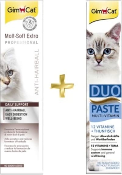 Gimcat Malt Soft 100 G + Ton Balıklı Multivitamin 50 G
