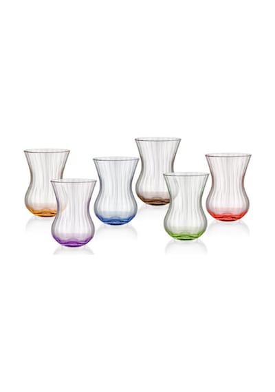 Cemile Optica 6'Lı Asorti Çay Bardağı