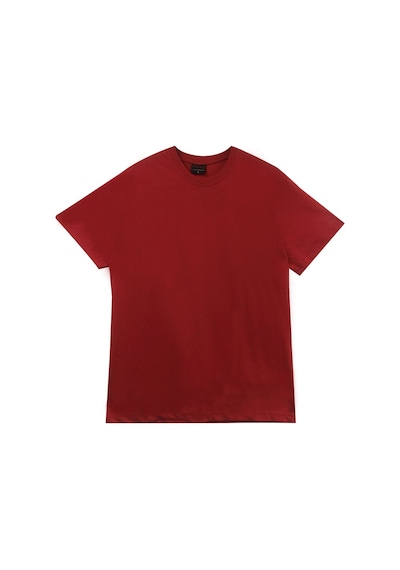 Düz Beyaz Baskılı T-Shirt