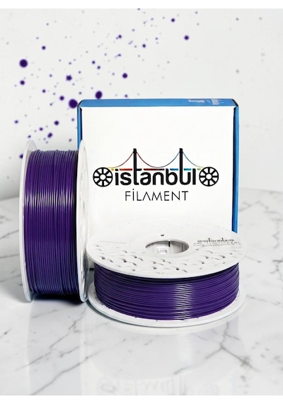 3d Baskı Abs Filament Mor 1 Kg Ø 1,75mm 0,05 Mm Bambu Lab Uyumlu 1.75mm