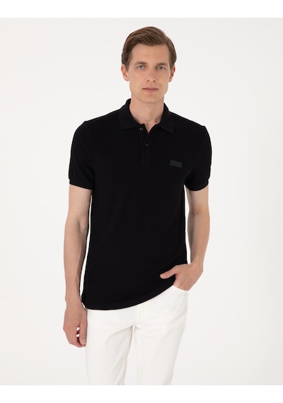 Pierre Cardin Erkek Siyah Tişört 50309959-vr046 Siyah
