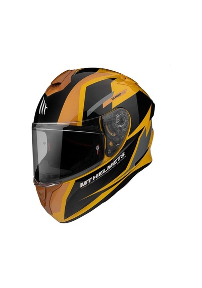 Mt Targo Prosound D3 Kapalı Kask 001 Sarı XL-