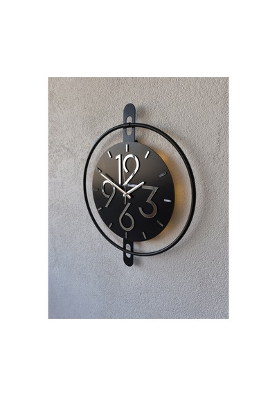 Pey Aksesuar Metal -çelik Gövde -ideal Boy 40x50cm - Metal Ledli Duvar Dekor ...... Mobilya Ma46-siyah-siyah-gold