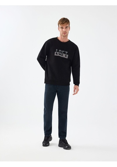 LOFT Regular Fit Erkek Sweatshirt Lf2041178 Q1.v1 Siyah