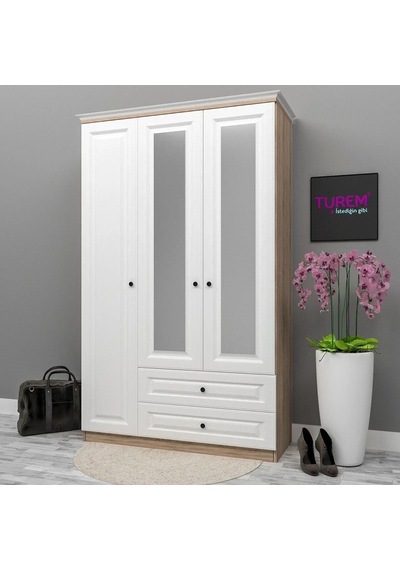 Seray Gardırop Mdf Beyaz Seray Gardırop Mdf Beyaz
