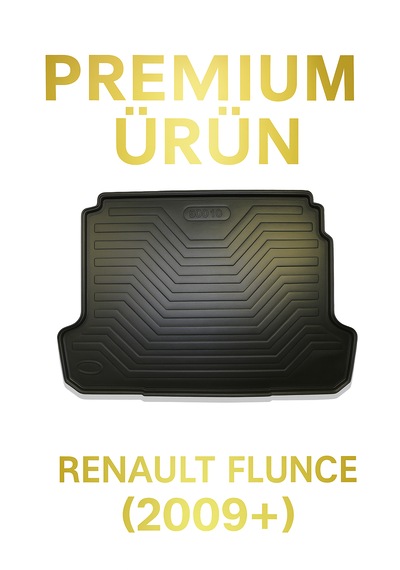 Renault Fluence 2009 2016 Uyumlu Bagaj Havuzu 3d Premium