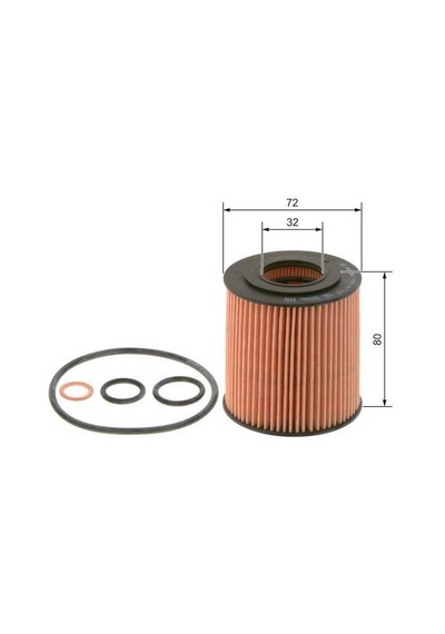 YAĞ FILTRE PM018 BMW E46 E90 E60 E61 E84 E83 N40 N42 09864B7018