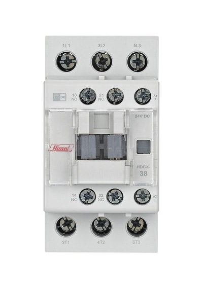 Himel 3x12a 5,5 Kw Kontaktör 1no+1nc 24v Dc