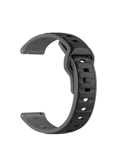Huawei Watch Gt5 Pro 46mm İle Uyumlu Çift Renkli Spor Silikon Kordon Nefes Alabilir Konforlu