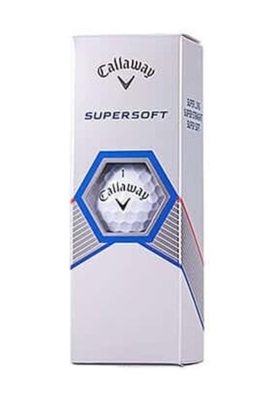 Callaway Bl Cg Supersoft Golf Topu - 3lü Karışık