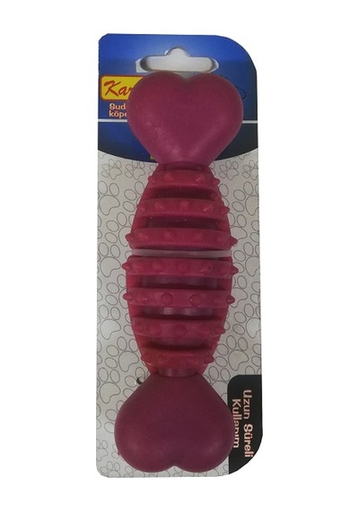 Kardelen Plastik Halter Dikenli Dev Kemik 18 Cm Mor Mor