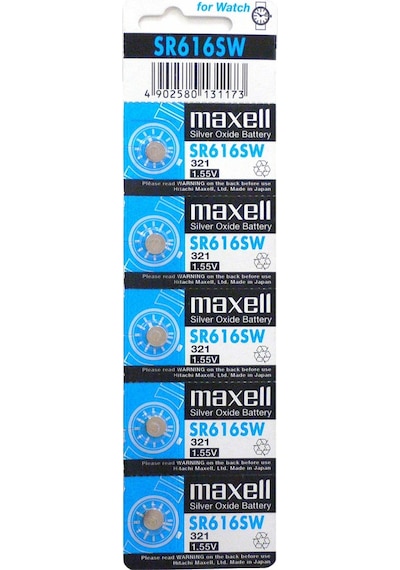 Maxell Sr-616Sw-321 10Lu Paket Pil