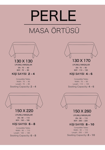 Daily Series Kadife Dokulu Buğulu Gül Rengi Masa Örtüsü Buğulu Gül