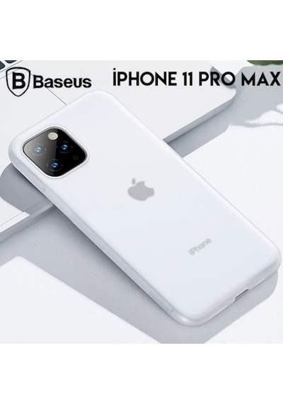 Baseus Jelly Liquid Silica Gel Apple Uyumlu iPhone 11 Pro Max 6.5 Kilif Seffa 471185934