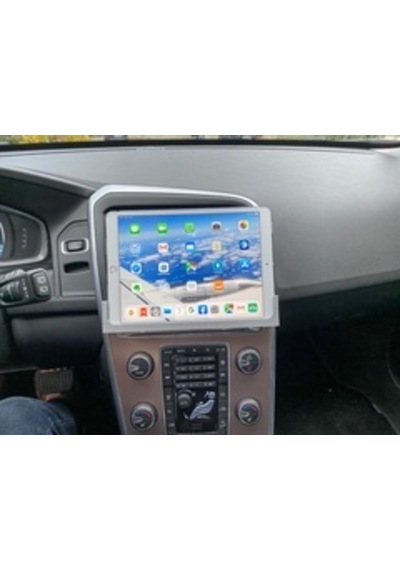 Volvo Xc60 İçin Cd Yuvasına İpad 10.5 + Şeffaf Kılıf Montaj Aparatı