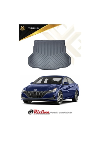 Rizline Hyundai Elantra 2020 Sonrası 3D Bagaj Havuzu