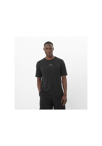 Salomon Shakeout Core Erkek Koşu Tişört Black Lc2423700 Siyah