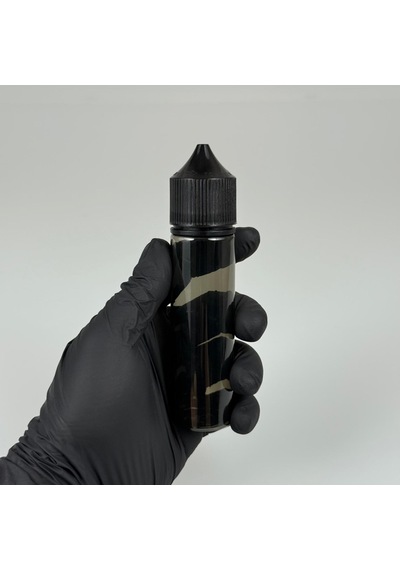 60 Ml Plastik Siyah Likit Şişesi , 60 Cc İğne Uçlu Damlalıklı Şişe X 3 Adet