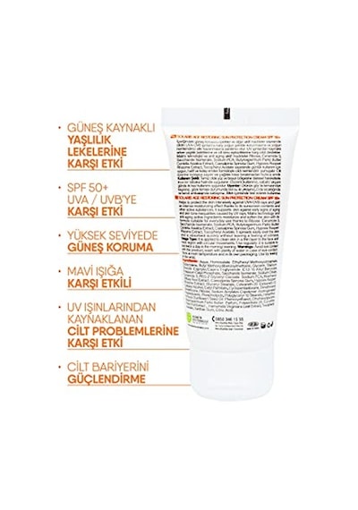 Güneş Kremi Yaşlanma Karşıtı Spf 50+ 50 Ml