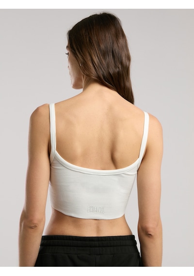 Everlast Ever Relaxed Rib Beyaz Kadın Atlet Büstiyer Beyaz