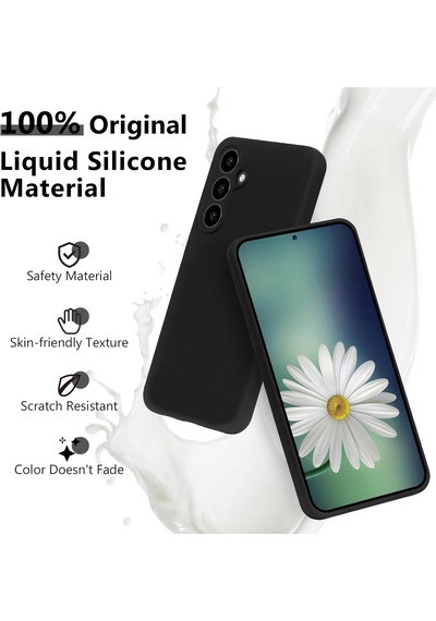 Abatech Samsung Uyumlu S26 Fe Siyah Lansman Kılıf