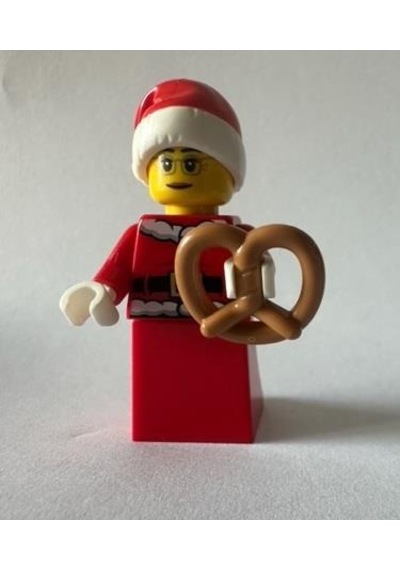 Orjinal Lego Minifigür Mrs Claus