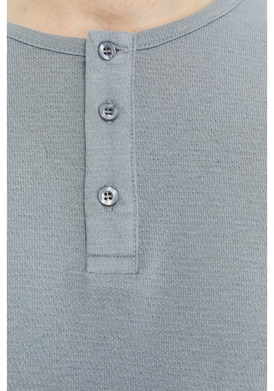 Defys Erkek Henley Yaka %100 Pamuklu Rahat Kesim Günlük Basic 2'li Tişört Seti Siyah Gri - 875258611 Siyah Gri Defys Erkek Henley Yaka %100 Pamuklu Rahat Kesim Günlük Basic 2'li Tişört Seti Siyah Gri - 875258611 Siyah Gri