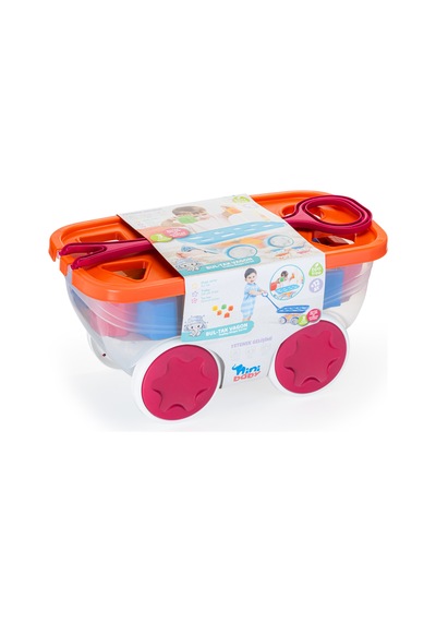 Erdem Toys Gezgin Vagon Oyun Seti Bul Tak Oyuncaklı - Kırmızı