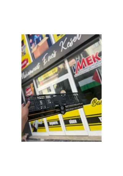 Wv Model İsime Özel Pleksi Plakalık - 663887904