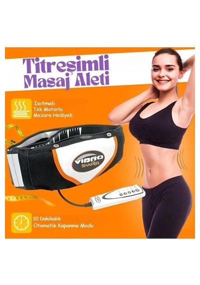 Realx Vibro Çift Motorlu Titreşimli  Kemeri Masaj Aleti